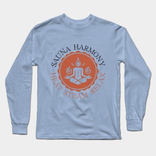 Sauna Harmony, Sauna Time Long Sleeve T-Shirt